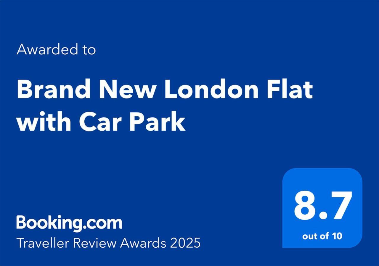 Brand New London Flat With Car Park Appartement Buitenkant foto